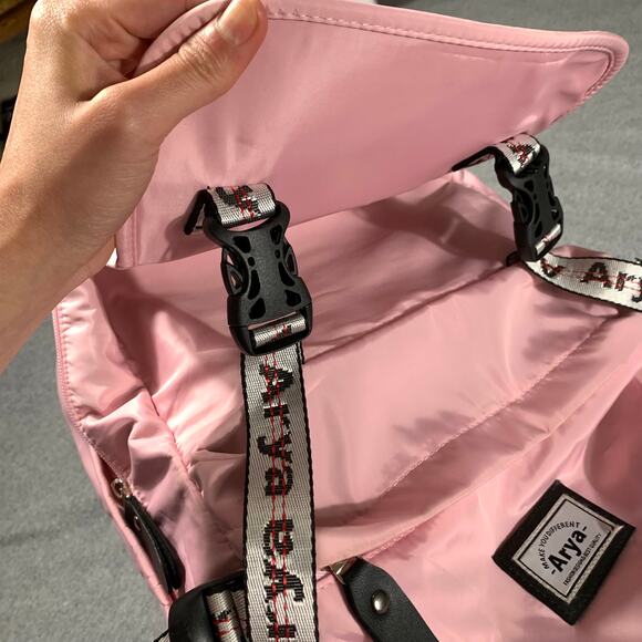 Arya Backpacks Pink Color School Bags - Picture 9 of 16